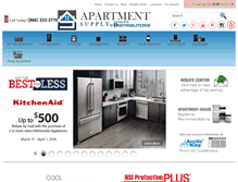 Tablet Screenshot of apartmentsupply.com